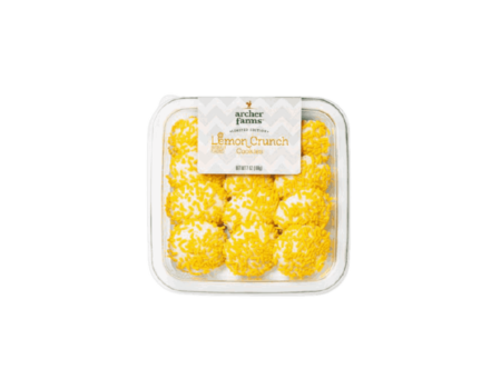 کلوچه های کرانچ کرم لیمو ای