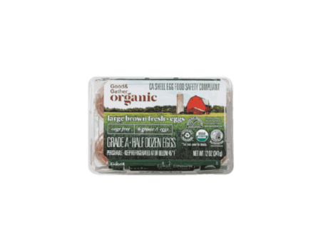 تخم مرغ بزرگ قهوه ای ارگانیک