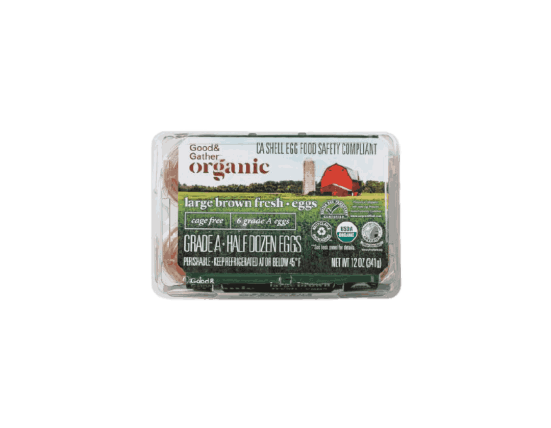 تخم مرغ بزرگ قهوه ای ارگانیک